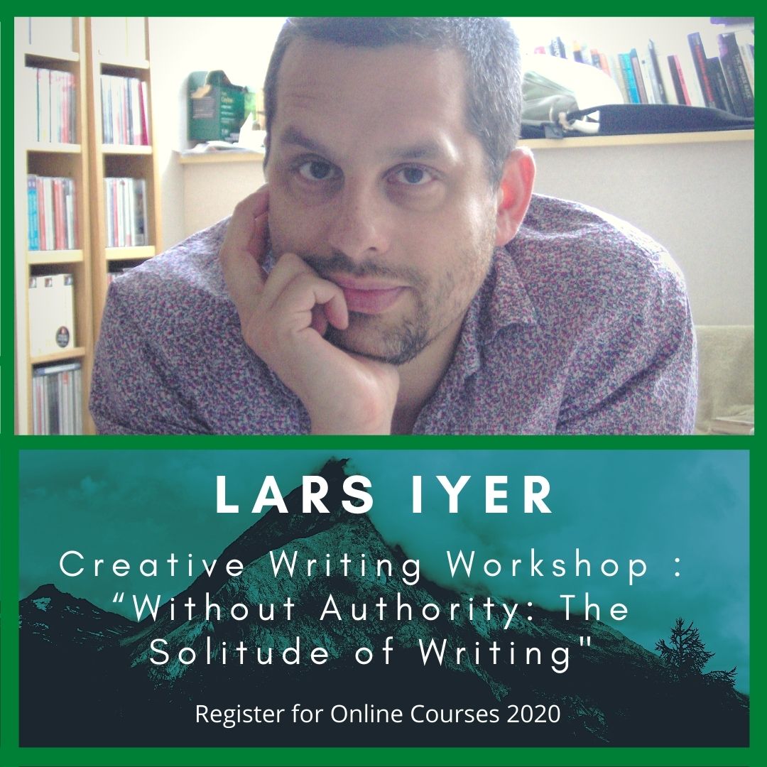 Creative Writing Workshop with Lars Iyer: “Without Authority: The Solitude of Writing”