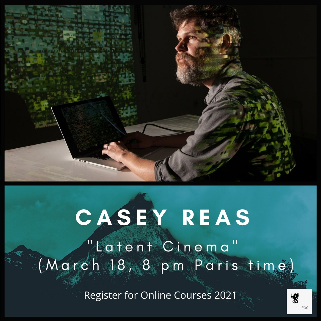 Casey Reas – Latent Cinema (March 18, 8 pm Paris time)